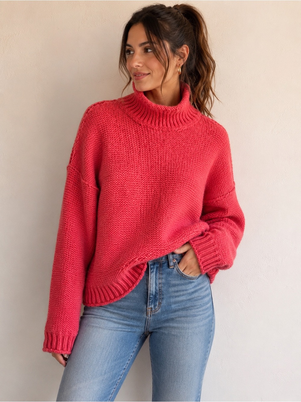 Anthropologie wool Blend Knit Sweater Small